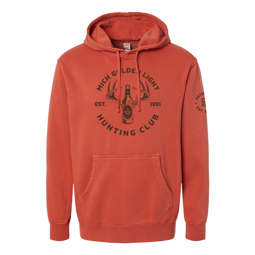 HUNTING CLUB VINTAGE FLEECE HOODIE