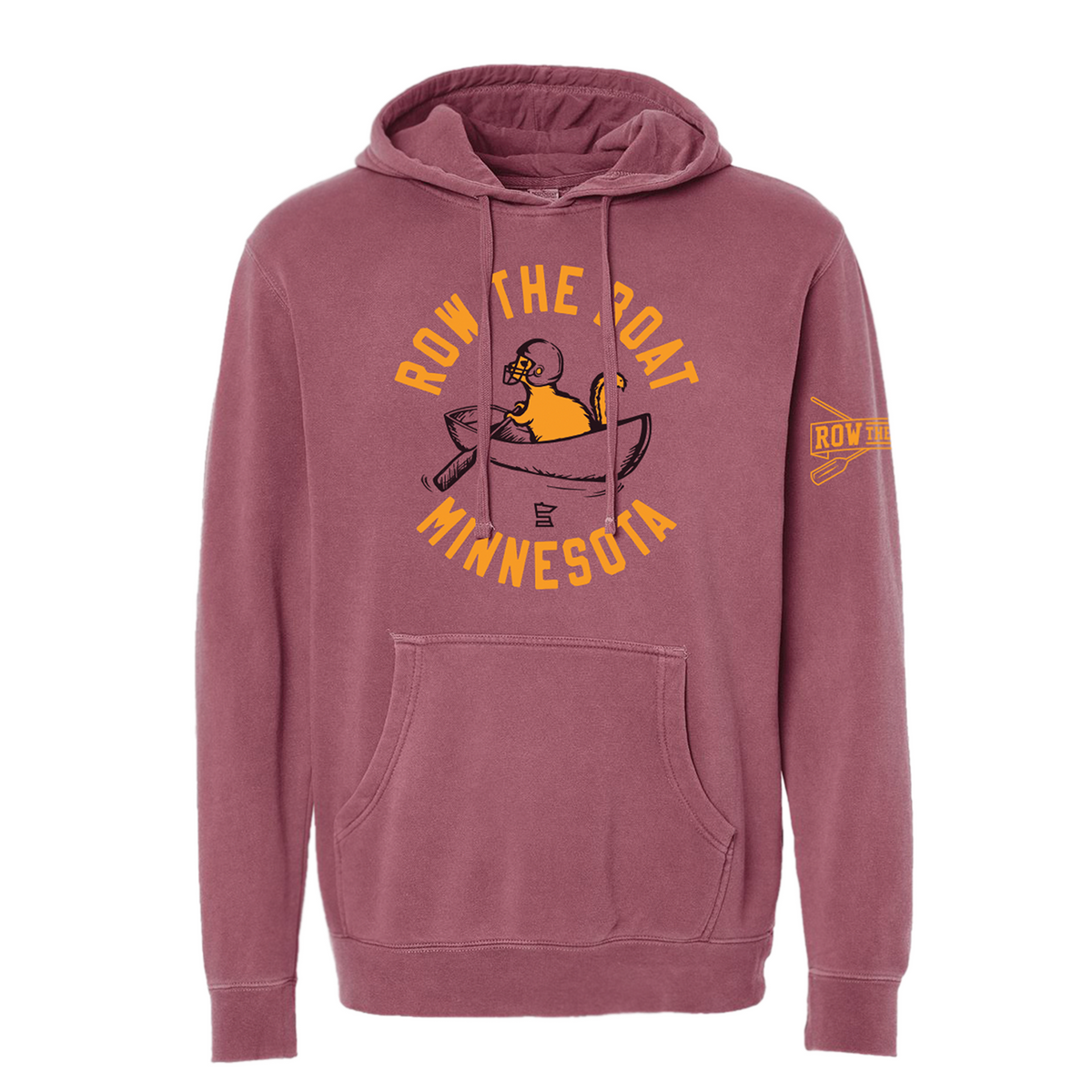 ROW THE BOAT VINTAGE FLEECE HOODIE –