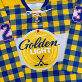 TEAM GOLDEN LIGHT | PLAID | PERSONALIZED JERSEY