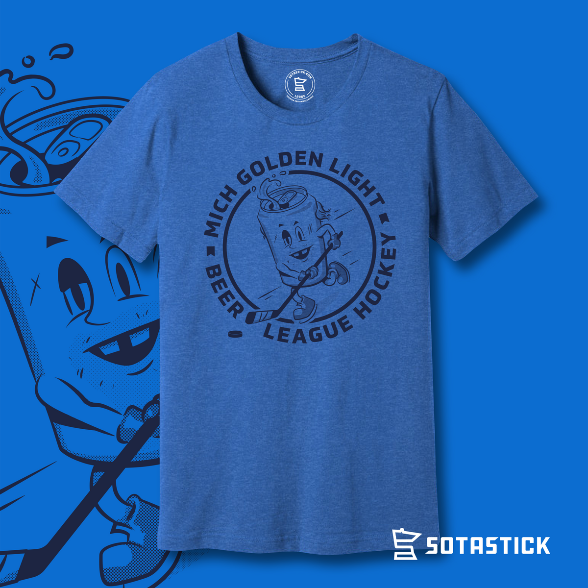 BEER LEAGUE HOCKEY TSHIRT