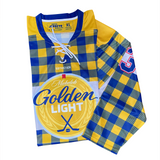 TEAM GOLDEN LIGHT | PLAID | PERSONALIZED JERSEY