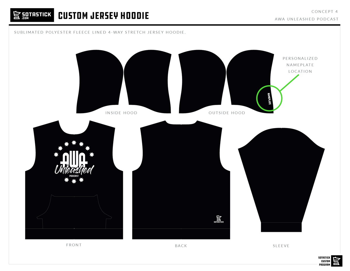 Custom jersey on sale hoodie