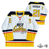RETRO MICH GOLDEN LIGHT | PERSONALIZED JERSEY