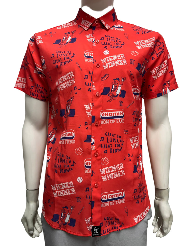 WIENER WINNER | BUTTON-UP SHIRT