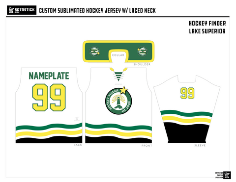 HOCKEY FINDER LAKE SUPERIOR | PERSONALIZED JERSEY