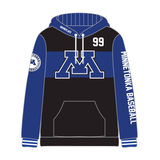 MINNETONKA BASEBALL - BLACK | JERSEY HOODIE - YOUTH