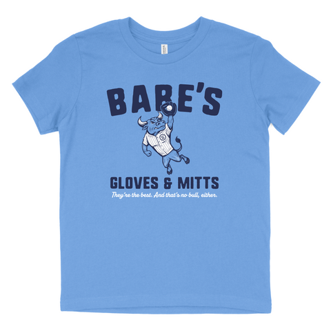 BABE'S GLOVES & MITTS | T-SHIRT | YOUTH SIZE