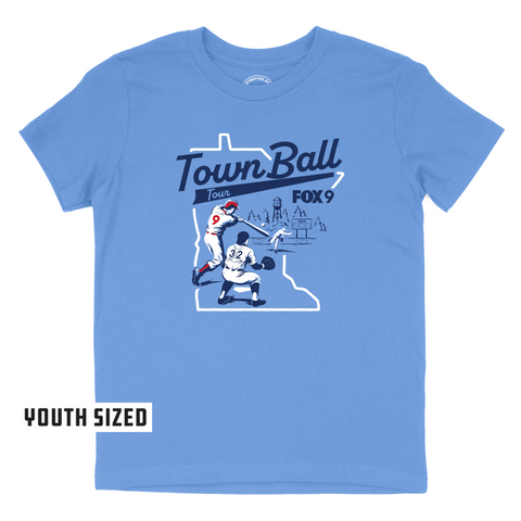 FOX 9 TOWN BALL TOUR 2025 | T-SHIRT | YOUTH SIZE