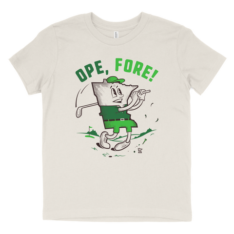 OPE, FORE! | T-SHIRT | YOUTH SIZE