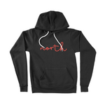 NORTH SCRIPT | FLEECE HOODIE