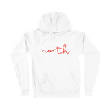 NORTH SCRIPT | FLEECE HOODIE