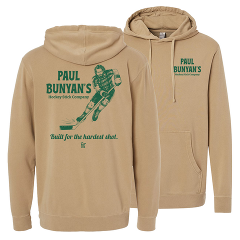 BUNYAN'S HOCKEY STICK | VINTAGE FLEECE HOODIE