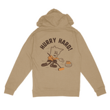 HURRY HARD! | VINTAGE FLEECE HOODIE