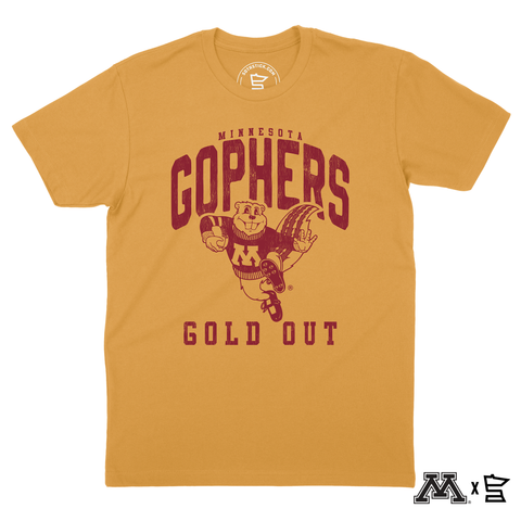 GOPHER GOLD OUT | T-SHIRT - LTD. EDITION