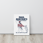 BUNYAN'S FISHING ROD | FRAMED CANVAS PRINT 12x16