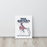 BUNYAN'S FISHING ROD | FRAMED CANVAS PRINT 12x16