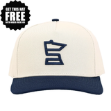SOTASTICK STATE LOGO | HAT - CREAM/NAVY