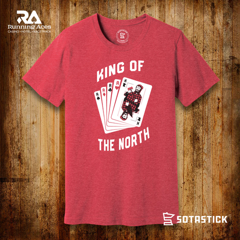 RUNNING ACES KING OF NORTH | T-SHIRT