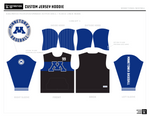MINNETONKA BASEBALL - BLACK | JERSEY HOODIE - YOUTH
